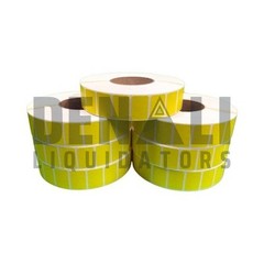 1.5×1 Inch YELLOW 1-1/2″ x 1″ Direct Thermal Labels 1 Roll 5,100 ZEBRA ELTRON
