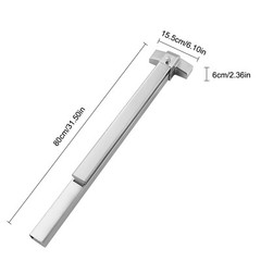 Panic Exit Device Emergency Lock Hardware Latches Door Push Bar Heavy Duty 31″
