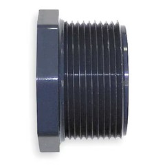 Pvc Reducing Bushing, Mnpt X Fnpt, 1 In X 1/4 In Pipe Size, 839-128