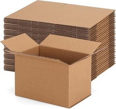 100 6x4x4 Cardboard Paper Boxes Mailing Packing Shipping Box Corrugated Carton
