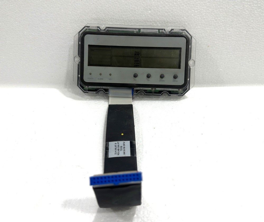 ABB ZGN.V1308.1 3M99-99-0 PCB CARD WITH DISPLAY ZFD.00009 W716*C1 VCA.V0L11.3 09