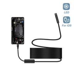 8LED Waterproof HD Endoscope Borescope Inspection Camera for iPhone 14 13 12 11