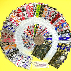 BaggiesSince1987 – 15125 Design Zip Bags 100PCS METALLIC 45DSN MIX, READ DETAILS