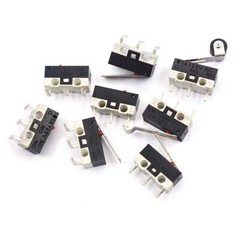 Ultra Mini Microswitch 1A 125V AC Limit Switch Mouse Button or Lever 3D Printer