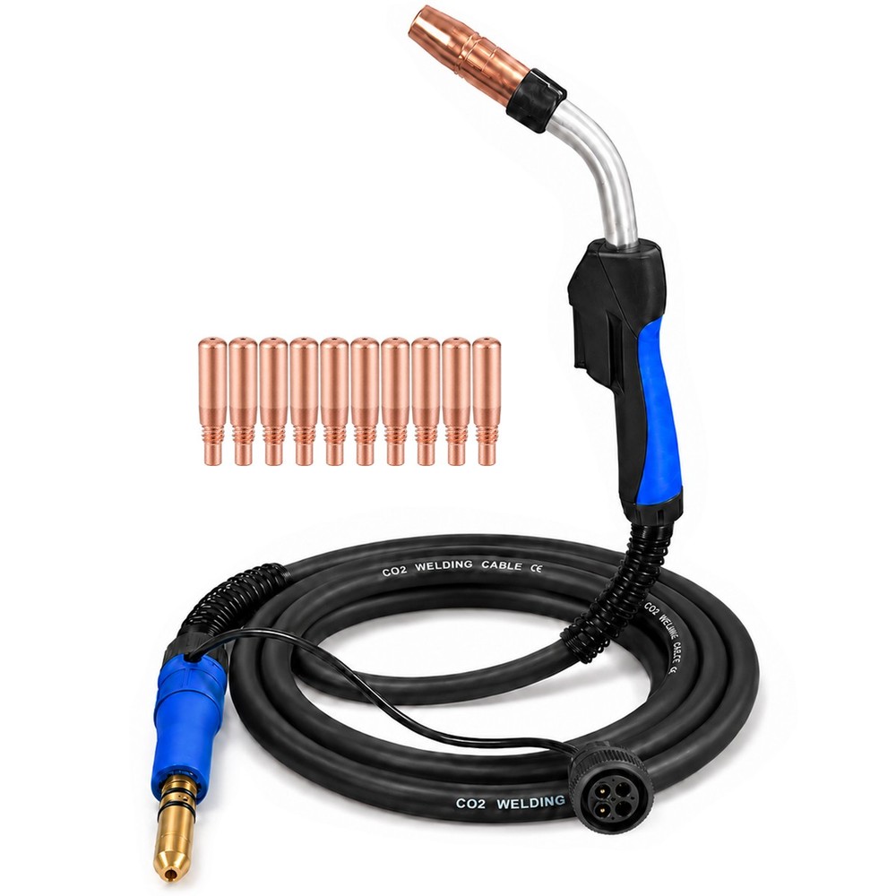 MDX250 10FT 15FT MIG Gun with Tips for Miller Millermatic 212/252 Multimatic 200