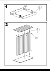 Maple Slatwall Gondola Display – 48″W x 24″D x 54″H, Assembly Required