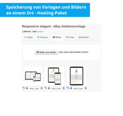 eBay template responsive elegant eBay template mobile optimized + editor