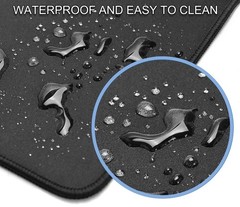 Large Gaming Mouse Pad, XXL Extended 31.5 inches x 15.7 inches, Black