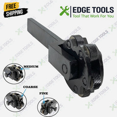 NEW 6 Knurls Lathe Knurling Tool Holder Rotating Head Multi Knurl Coarse 5″ TOOL