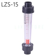 5pc LZS-15A plastic tube water rotameter with flow swith upper or lower