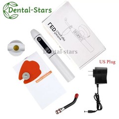 Dental Wireless Cordless LED Cure Curing Light Lamp 2400mw 1Sec Resin Cure US/EU
