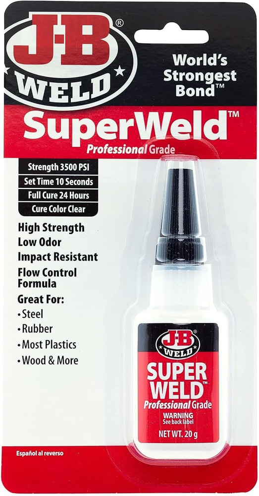 Clear Super Glue Gel 20g Cyanoacrylate Instant Bond For Plastic Metal Glass