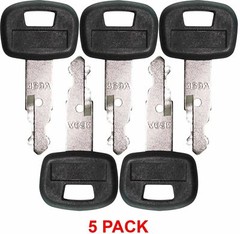 (5) Key For Kubota Mini Excavator, Backhoe, Skid Steer, Track Loader 459A