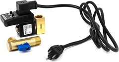 Automatic Timed Condensate Drain Valve, 1/2″ AC 110V 2-Way Direct-Acting Drain V