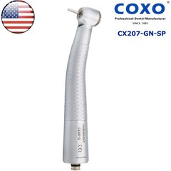 US COXO Dental Fiber Optic High Speed Handpiece fit NSK LED Coupler 6 Hole GN-SP