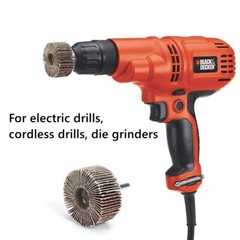 5PCS Drill Flap Wheel Sander 1x1x1/4″ Flapper Sanding Grinding 40 60 80 120 Grit