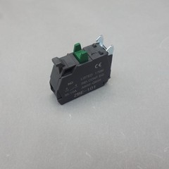 10PCS ZBE-101 NO Normal Open CONTACT BLOCK Green FITS XB4 XB5 Series Products