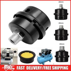 2x Filter Metal Air Compressor Intake Filter Noise Muffler Silencer 1/2″ 20Mm