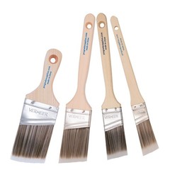 6-Pack Angle Brushes in Assorted Sizes for All Latex and Oil Paints & Stains