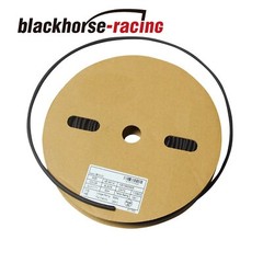 100 FT/100′ Feet 1/4″ 6mm Polyolefin 2:1 Heat Shrink Tubing Tube Cable UL Black