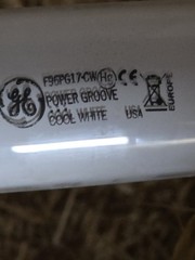 F96PG17/CW Cool White POWER GROOVE LIGHT BULBS NEW GE