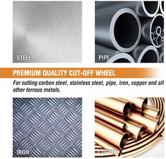 100 Pack Cut Off Wheels 3″ x1/32″x3/8″ Arbor Metal Cutting Disc Die Grinder Tool