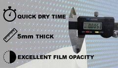 Waterproof Inkjet Transparency Film 17″ x 100′ Screen Printing – 1 Roll – 5 MIL