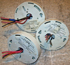 Lot of 3 Edwards EST SIGA-PS Intelligent Photoelectric Smoke Detectors (F21)