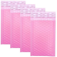 Small Bubble Mailers 3.5X5.9 Inch 12 Pack Poly Padded inches, Pink