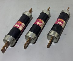 Bussman Fusetron FRS-R-150 Lot of 3 Fuses