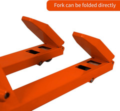 Tory Mini Pallet Jack, 2200 Lbs Capacity, Foldable Forks, Compact Design
