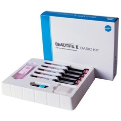 SHOFU BEAUTIFIL II Universal Nano Hybrid Composite Kit 5x4g Syr+ Bond 5 ML
