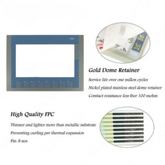 6AV2123-2GB03-0AX0 Touch Screen Panel for 6AV2 123-2GB03-0AX0 KTP700 + Keypad