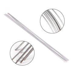 Dental Orthodontic Lingual Retainer Wires Flat Straight Twist Wire 0.028/0.032