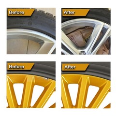 Metallic Black Alloy Wheel Scratches Remove Kit Rim Touch Up Auto Repair Paint