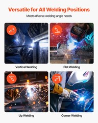 VEVOR Flux Core MIG Welding Wire E308LFC-O 0.03″ 2LBS Gasless MIG Welding Wire