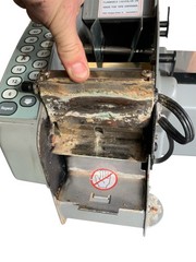 BETTER PACK 500 ELECTRONIC GUMMED TAPE DISPENSER Water tank missing Heater Inop