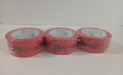 3 Rolls Packing TAPE Red Ebay LOGO Shipping 2″ 75 Yard 2.7mil Thick