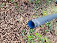 Ocal Blue 1.5” x 10’ PVC Coated Rigid Metallic Galvanized Electrical Conduit 