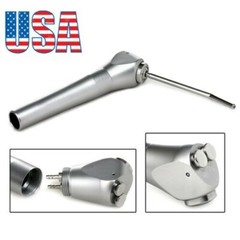 Dental Tri-3 Way Air Water Syringe Spray Triple Handpiece ^ 2 Nozzles Tips Tubes