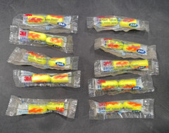 10 pcs 3M E-A-Rsoft Ear Plugs Noise Reduction 312-1252 Regular (312)