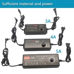 72W Power Supply Adjustable 3V ~ 24V Variable Universal Switching AC/DC Adapt…