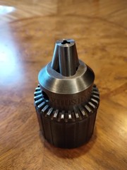 JACOBS No 36, w/ NEW 3/16-3/4″ JAWS INSTALLED, CLEAN and SMOOTH, KEY, VGU COND