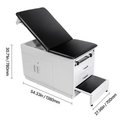 Uimoso Medical Exam Table with Storage Cabinet and Drawers