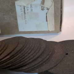 Dedeco Aluminum Oxide Type 1 Cut-Off Wheel 1-1/2in x .032in No. 5169 – 45 Discs