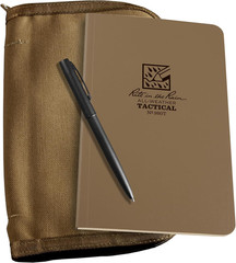 Weatherproof Tactical Field Kit with CORDURA Cover, Notebook & Pen