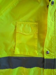 Occunomix LUX-TJR ANSI Class 3 High Visibility Rain Jacket 2XL