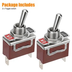 Heavy Duty 20A 125V & 15A 250V Toggle Switch SPST On-Off Amp 2 Terminal Car Boat