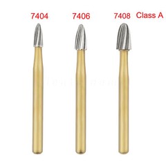 Dental Trimming/Finishing Gold FG Burs Tungsten Carbide High Speed SANDENT