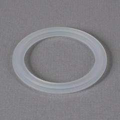Silicone Gasket | Tri Clamp 2 inch Platinum Cured – FDA (2 Pack)